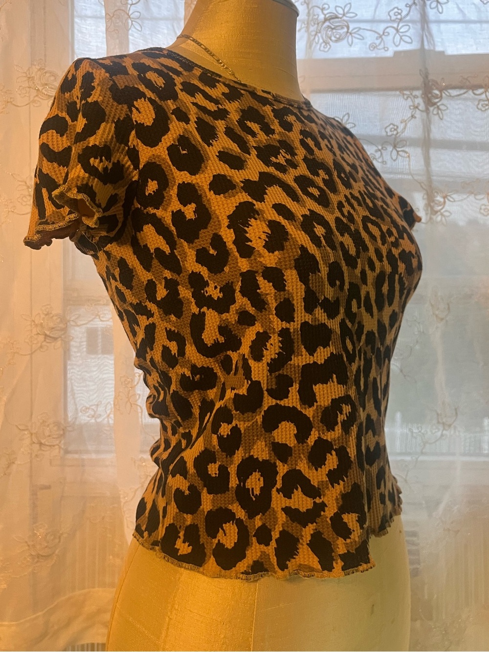 Leopard print t-shirt